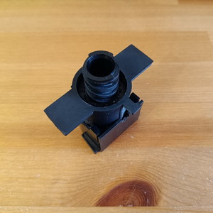 A part of the lifting mechanism of the panoramic view hatch of a heavy-duty truck